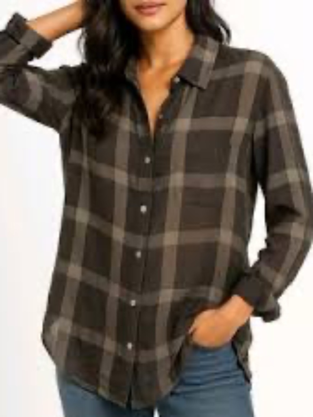 Eliot Brand Sheer Blouse Small